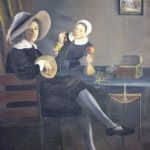 1012 3051 OIL PAINTING